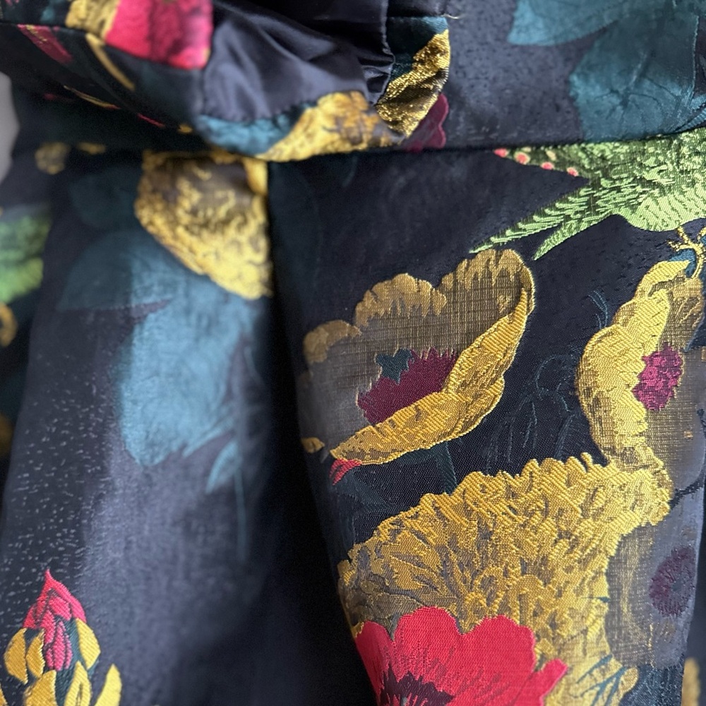 Ashro Black Floral Dress unique gown - Picture 8 of 16